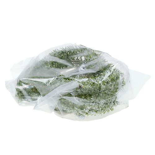 Floristik24 Tannenherz zum Hängen mit Engel 8cm Grün 6St