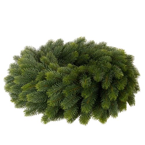 Künstlicher Weihnachtskranz aus Tannenzweigen grün rund 50 cm | Floristik24.at