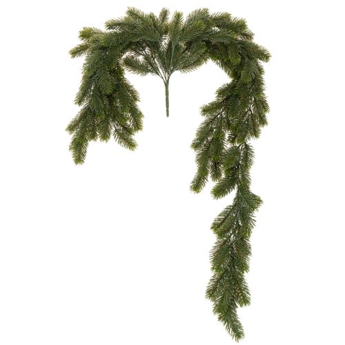 Künstlicher Tannenzweig 108 cm grün für Wohn- und Tischdekoration | Floristik24.at
