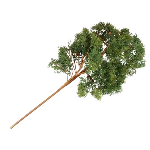 Artikel Tannenzweig Künstlich Tannengrün Zedernzweig Zapfen 85cm