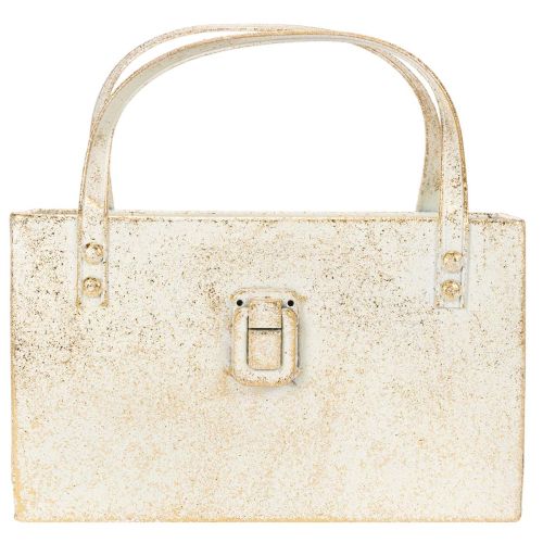 Metall-Tasche Dekogefäß