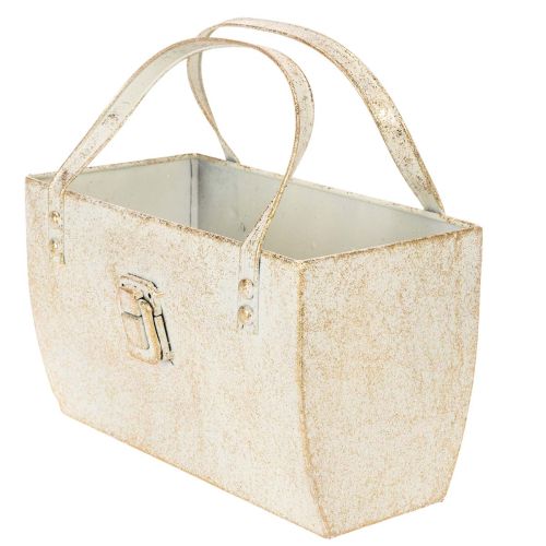 Metall-Tasche Dekogefäß