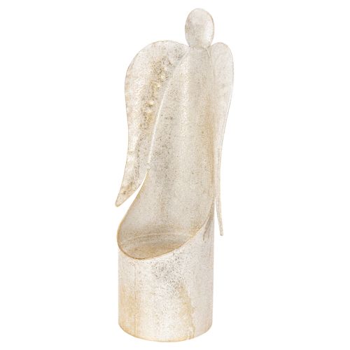 Engelfigur Kerzenhalter aus