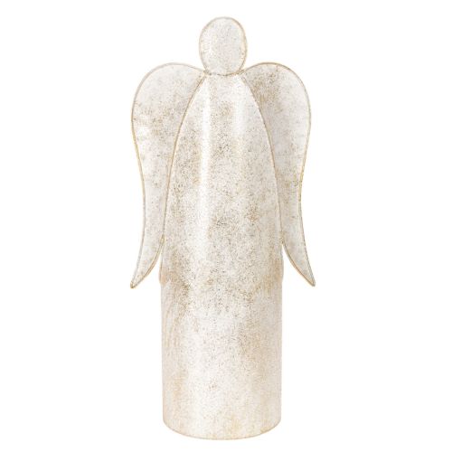 Engelfigur Kerzenhalter aus