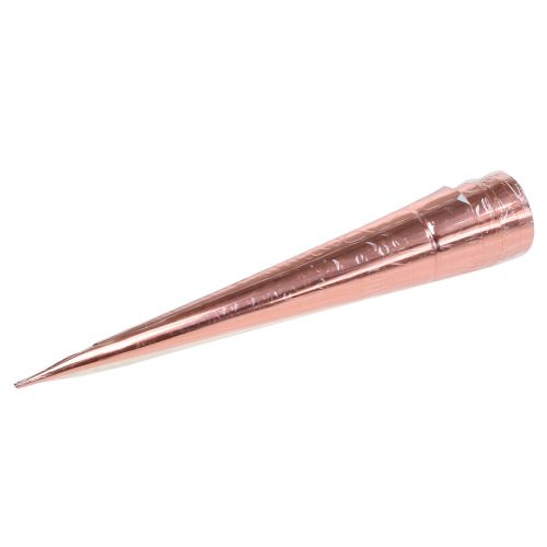 Floristik24 Teelichthalter Ø4,5cm H25cm Kupfer 4St