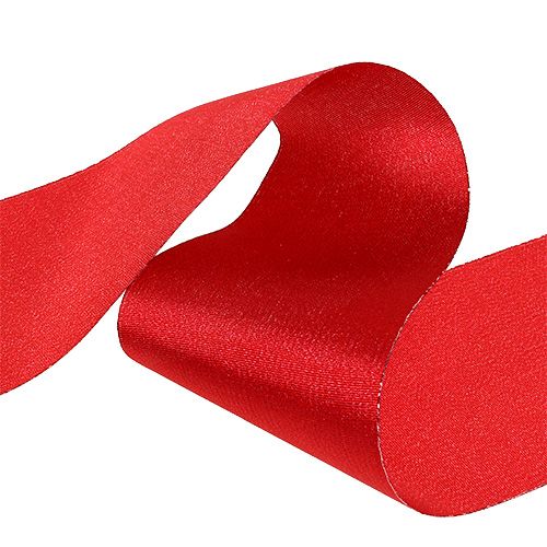 Floristik24 Tischband Rot 10cm 15m