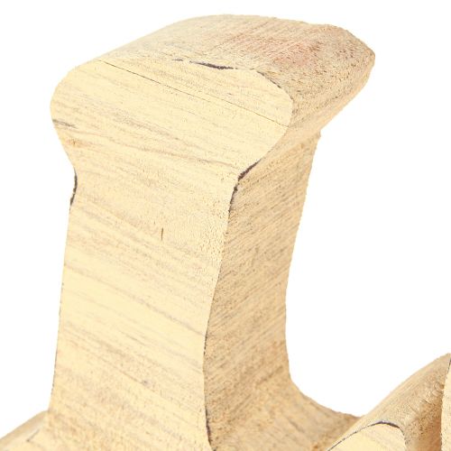 Artikel Tischdeko Holz Aufsteller „Love“ Weidenholz Natur 60×19cm