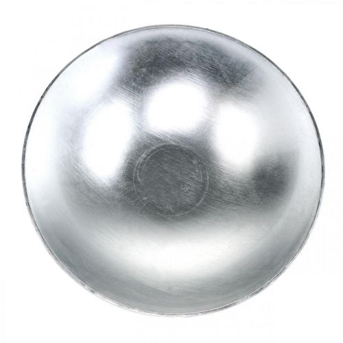 Tischdeko Schale Silber  Ø28cm Kunststoff