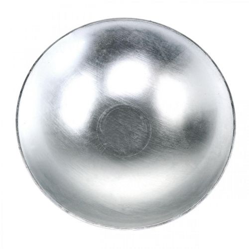 Floristik24 Tischdeko Schale Silber Ø28cm Kunststoff