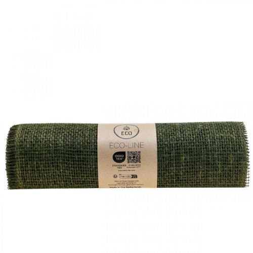 Artikel Tischläufer Jute Juteband Tischband Olivgrün B30cm L5m