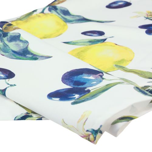 Artikel Tischläufer Zitronen und Oliven Tischband Sommer Textil 138×32cm