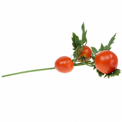 Floristik24 Tomatenzweig Rot 38cm