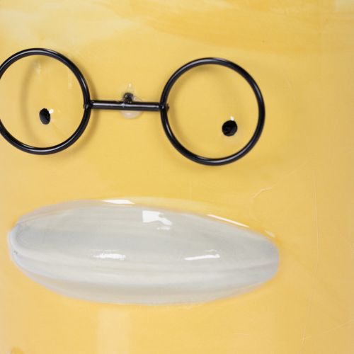 Artikel Vase zylindrisch Dekorative Keramik Ente für ein stilvolles Zuhause 13cm 2St