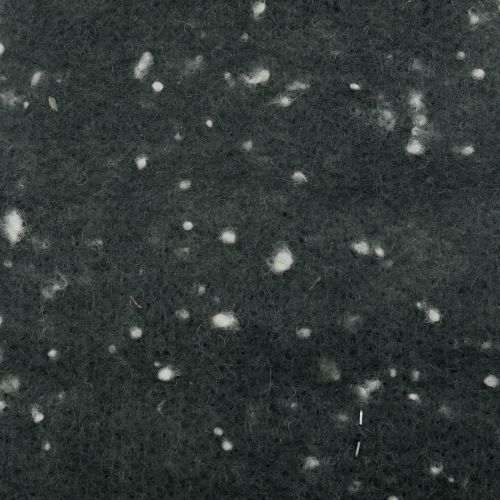 Floristik24 Topfband Filzband Grau mit Punkten 15cm x 5m