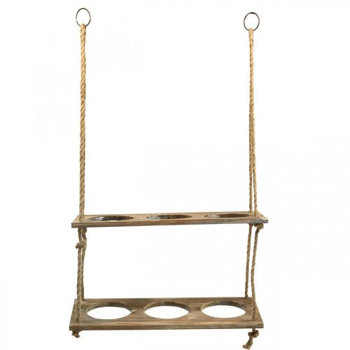 Artikel Blumentopfhalter hängend rustikal Blumenampel 50,5×20×100cm