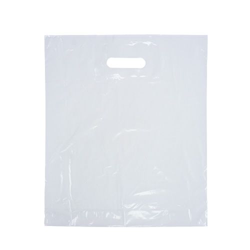 Floristik24 Tragetasche Weiß 38x45+5cm 37my 500St