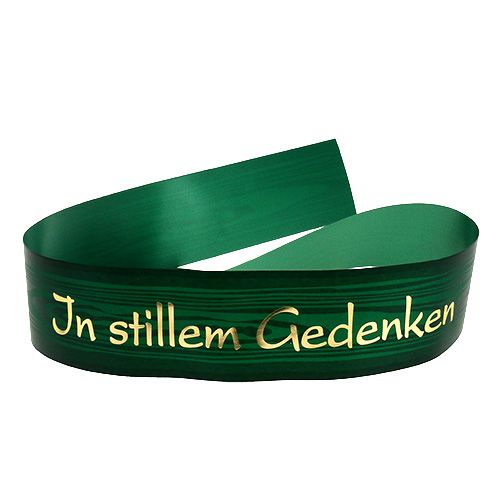 Artikel Trauerband farbig „In stillem Gedenken“ 12St