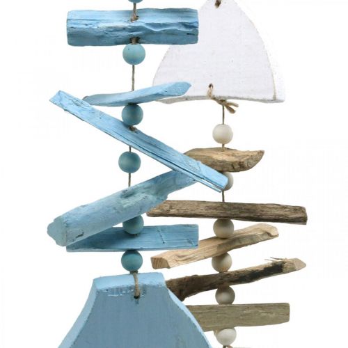 Floristik24 Treibholz Fisch Maritime Deko zum Hängen 30cm Set à 2Stück