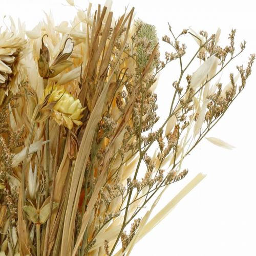 Trockenblumen Bouquet Natur 45cm