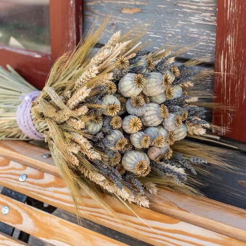 Getrocknete Mohnkapseln Natur Trockenblumen Bund Deko Mohn 90g