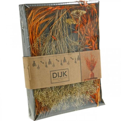 Artikel Trockenblumen Box Orange Trockenfloristik Set