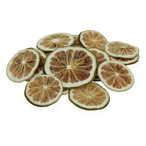 Floristik24 Limonenscheiben grün 500g Limettenscheiben