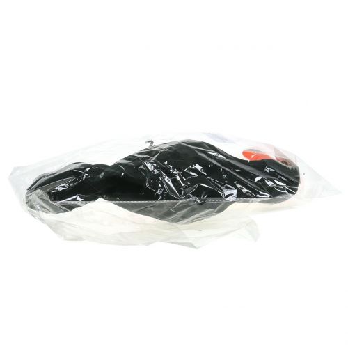 Floristik24 Deko Tukan mit Federn Schwarz L37cm