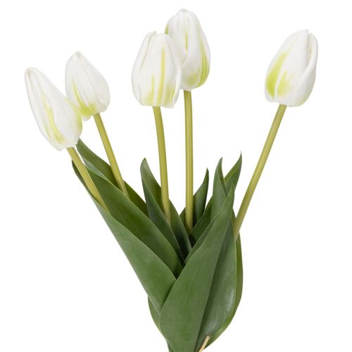 Dekorative Kunstblumen Tulpen für stilvolle Inneneinrichtung 40cm 5St
