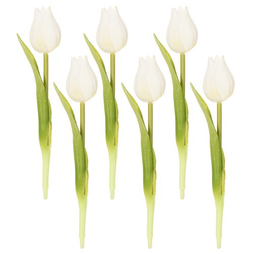 Artikel Künstliche Tulpe realistische Dekoration langlebige Seidenblume für Zuhause 21cm 6St