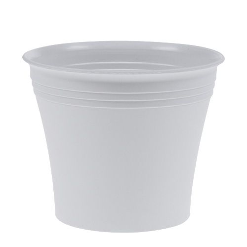 Floristik24 Übertopf Michele weiss 18cm