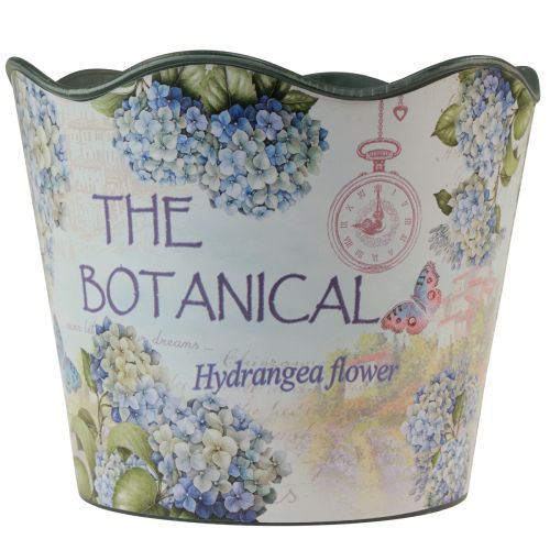 Übertopf Kunststoff Blumentopf Sommer Hortensien Ø16,5cm H13,5cm