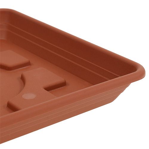 Artikel Untersetzer Lara eckig 20cm x 20cm Terrakotta 1 St