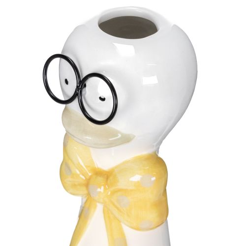 Artikel Vase Ente mit niedlichem Design für lustige Tischdekoration 24cm 2St