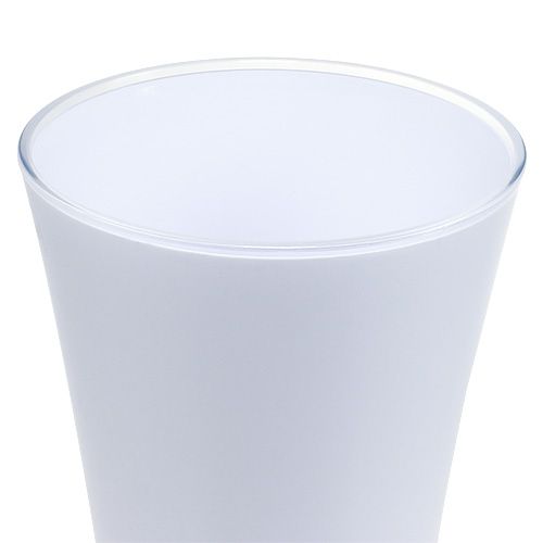 Artikel Vase „Fizzy“ Ø13,5cm H20,5cm Weiß 1 St