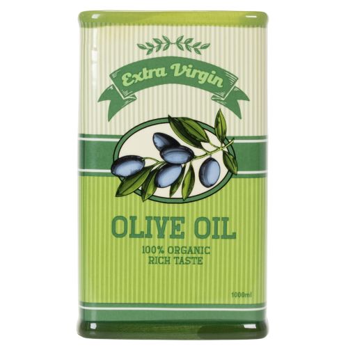 Artikel Olivenöl Vase Keramik Ideal für Küchendeko und mediterranen Tisch 18cm