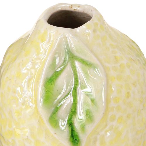 Artikel Keramik-Deko Zitronenbaum – Mediterrane Tischdeko mit Frucht-Design 13x8x22cm