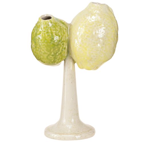 Artikel Keramik-Deko Zitronenbaum – Mediterrane Tischdeko mit Frucht-Design 13x8x22cm