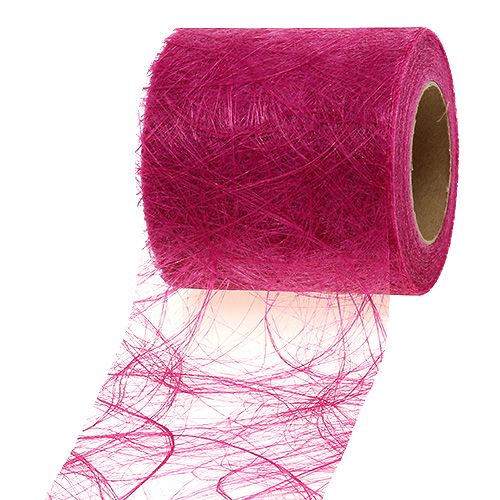 Floristik24 Vlies 8cm 25m Fuchsia