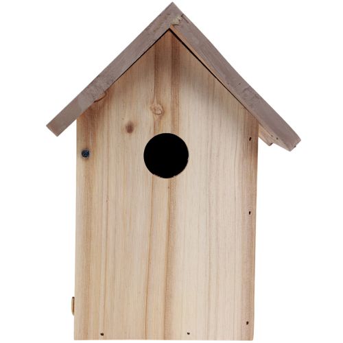 Artikel Vogelhaus aus Holz Nistkasten Natur Braun/Beige 23cm 1 St