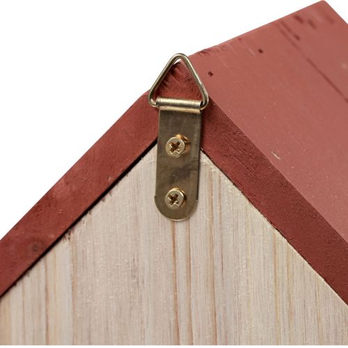 Floristik24 Vogelhaus aus Holz Nistkasten Natur Braun/Beige 23cm 1 St