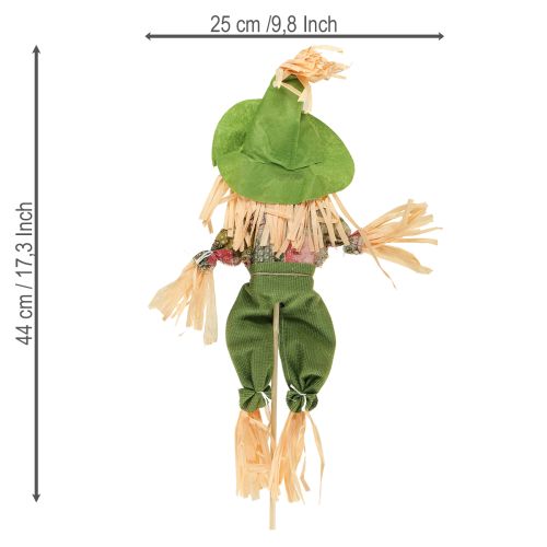 Artikel Vogelscheuche am Stab Blumenstecker groß H44/82cm 4 St