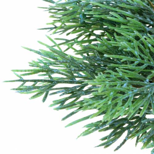 Artikel Dekozweig Wacholder mit Zapfen Grün, Blau gewaschen 25cm 2 St