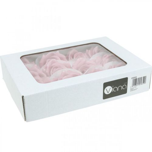 Artikel Wachsrosen Deko Rosen Wachs Rosa Ø8cm 12 St
