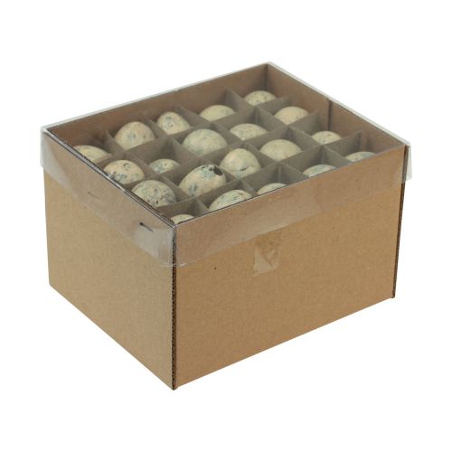 Floristik24 Wachteleier Deko Ostern Ausgeblasene Eier Creme 3cm 50 St