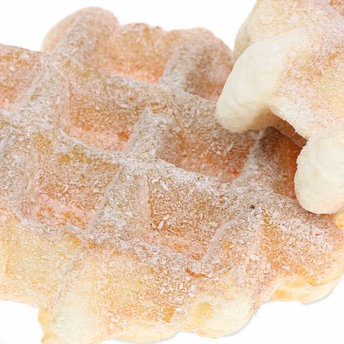 Floristik24 Waffel künstlich Ø9cm 2St