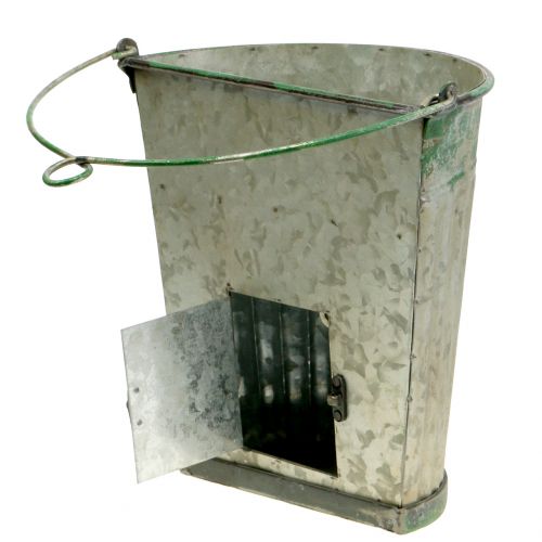 Artikel Deko Vogelhaus zum Hängen Antik Grün H26cm