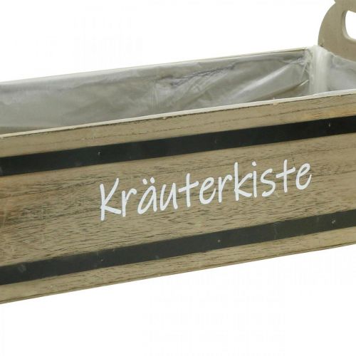 Artikel Kräuterkiste als Set aus Holz 41x21x17/36,5x19x13cm