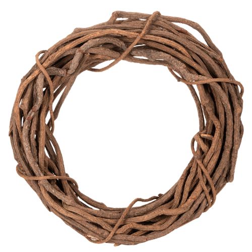 Weidenkranz Natur 40 cm rund aus Naturholz für Floristik und Dekoration bestellen | Floristik24.at