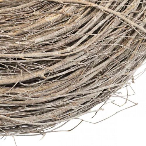 Artikel Weidenkranz Dekokranz geweißt Kranz Nest Tischkranz Ø42cm