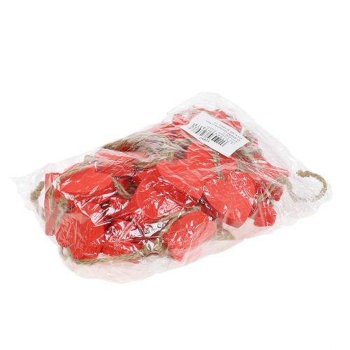 Artikel Weihnachtsanhänger Mix Rot 34 St